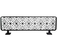 LwsCUiH Valla divisoria Decorativa de Arte en Hierro for áreas de Comedor, Restaurante u Oficina, Divisor de Escritorio, Valla Baja de 30 cm(80cm)