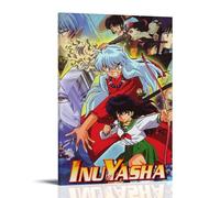 LWSCYMX InuYasha - Lienzo decorativo para pared, diseño de anime clásico, 20 x 30 cm, estilo marco
