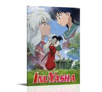 LWSCYMX InuYasha - Lienzo decorativo para pared, diseño de anime clásico, 20 x 30 cm, estilo marco