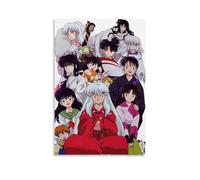 LWSCYMX InuYasha - Póster decorativo de anime clásico de anime para pared, pintura decorativa para dormitorio, 20 x 30 cm, estilo sin marco