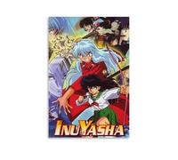 LWSCYMX InuYasha - Póster decorativo de anime clásico de anime para pared, pintura decorativa para dormitorio, 20 x 30 cm, estilo sin marco