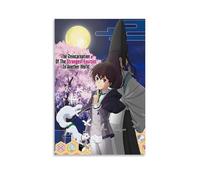LWSCYMX Póster de anime clásico de La reencarnación del exorcista más fuerte en otro mundo, arte decorativo para pared, pintura decorativa para dormitorio, 50 x 75 cm, estilo sin marco