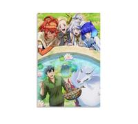 LWSCYMX Póster de lienzo de anime clásico de Campfire Cooking in Another World with My Absurd Skill, arte decorativo para pared, pintura para dormitorio, 30 x 45 cm, estilo sin marco