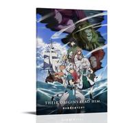 LWSCYMX Póster de lienzo de anime clásico de The Rising of The Shield Hero para pared, pintura decorativa para dormitorio, 30 x 45 cm, estilo marco