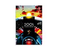 LWSCYMX Póster decorativo de 2001 de una odisea del espacio de películas y series de televisión clásicas de 60 x 90 cm, estilo sin marco
