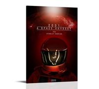LWSCYMX Póster decorativo de 2001 de una odisea del espacio de películas y series de televisión clásicas, arte decorativo para pared, póster de pintura para dormitorio, 20 x 30 cm, estilo marco