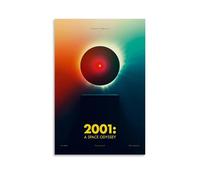 LWSCYMX Póster decorativo de 2001 de una odisea del espacio de películas y series de televisión clásicas, arte decorativo para pared, póster de pintura para dormitorio, 20 x 30 cm, estilo sin marco