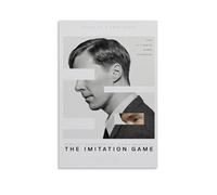 LWSCYMX Póster decorativo para pared, diseño clásico de películas y series de televisión de The Imitation Game, pintura para dormitorio, 60 x 90 cm, estilo sin marco