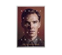 LWSCYMX Póster decorativo para pared, diseño clásico de películas y series de televisión de The Imitation Game, pintura para dormitorio, 40 x 60 cm, estilo sin marco