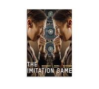 LWSCYMX Póster decorativo para pared, diseño clásico de películas y series de televisión de The Imitation Game, pintura para dormitorio, 20 x 30 cm, estilo sin marco