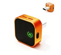 LWSEOPM Carplay Inalambrico para Ferrari 296 GTB 2022 2023 2024, Cambio Dispositivo con un Tocco, Plug & Play, Conexión Automática, Botón Inteligente,B-Orange