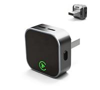 LWSEOPM Carplay Inalambrico para Ford C MAX 2017 2018 2019, Cambio Dispositivo con un Tocco, Plug & Play, Conexión Automática, Botón Inteligente,A-Black