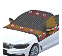LWSEOPM Funda Coche Antiheladas para BMW 6 Series GT 630i 640i Debut Edition 630d 2000-2023 2024-pr, Protege de Hielo,Nieve, Lluvia, Sol, UV Resistente al Agua con Tiras Reflectantes Espesar