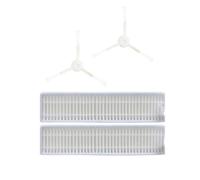 LWTBFHJR Cepillo Lateral con Filtro HEPA for aspiradoras robóticas Tefal Explorer/Rowenta Serie 60 RG7447, RG7455, RG7447wh, RG7455WH, RR7455 y 7447 Recomendable(Clear)