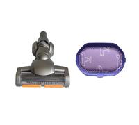LWTBFHJR Cepillo Limpiador de Pisos eléctrico, Cepillo de Piso motorizado + Filtro de Limpieza for aspiradoras Dyson DC31 DC34 DC35, repuestos. Recomendable