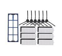 LWTBFHJR Filtro HEPA Cepillo Lateral Filtro primario for Chuwi Ilife A8 A6 X620 X623 Robot Aspirador Piezas Rodillo Cepillo Principal Reemplazo Recomendable(Kit-8)
