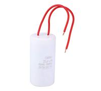 Lwuey 25uf 450v Cbb60 SH Condensadores,Cilíndrico Condensador de Arranque Lavadora Bomba Motor Microfaradio Supresión con Cable para Compresor Aire Monofásico Acondicionado Refrigerador Lavadora