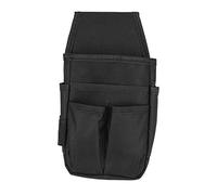 Lwuey Bolsa Cinturón Oxford para Herramientas, Ajustable Riñonera Enfermera Trabajo Electricista Carpintero Brivolaje Constructores Material Lona Espesado Técnicos Profesional Taladro Funda Negro