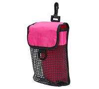 Lwuey Bolsa de Buceo Malla, Equipo al Aire Libre Red Plegable Ligera Guardar Snorkel Correa Hombro Almacenamiento Portátil Liviana Colección Mochilas Unisex Adultos Deportivo Transpirable Cremallera