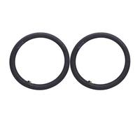 Lwuey Cámara de Aire Caucho Butílico,Repuesto Patinete Eléctrico Tubo Interior Neumático Bicicleta Válvula 90 Codo Delantera Trasera Fácil Inflar para Neumáticos Scooter Triciclo Remolque 2Piezas