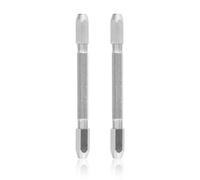 Lwuey Juego de Taladro Manual de Precisión - 2 PCS Punta Doble Confiable Eficiente Exquisita Herramienta De Apariencia para Joyería Diseño Reparación Relojería