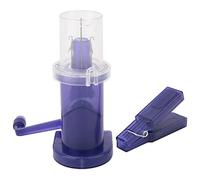 Lwuey Máquina de Tejer Manual, Molinillo DIY Herramienta Artesanal Pulsera Tejida Amoladora Lana Tejedora Telar Carrete Hogar Coser Plástico Bobinadora Ropa Amantes Hechos Bufandas Talla Suéteres