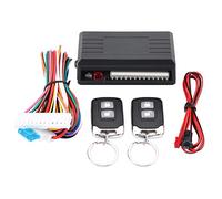 Lwuey Sistema de Entrada sin Llave para Automóvil, Alarma Coche con Arranque 80 Metros 12V Universal Kit Control Central Remoto Liberación Cerradura Puerta Maletero Actualización Cierre Centralizado
