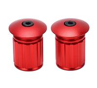 Lwuey Tapones Manillar Bicicleta,Tapas Extremo Bicicleta Tapa del Universal Topes de Moto Perillas Aluminio Tapón Carretera Tapas Bloqueo Ajustables Expandibles para MTB Ordinaria velocípedo 2Piezas
