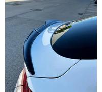 LwwGji Alerón Trasero de Coche para Audi A6 C6 2005 2006 2007 2008 2009 2010 2011, Alerón de Techo, Alerón de Maletero, 3 Unids/Set, Alerón de Goma,Gloss Black