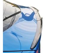 LwwGji Alerón Trasero de Coche para Tesla Model 3 Highland 2024, Alerón de Techo, Alerón de Maletero, 3 Unids/Set, Alerón de Goma,Carbon Look