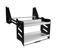 LWZQRVCT Organizador De Estantes Abatibles For Armario De Cocina, Especiero Que Ahorra Espacio Interior For Armario De Cocina De Pared, For Cocina, Despensa Y Baño.(560X280X530mm)