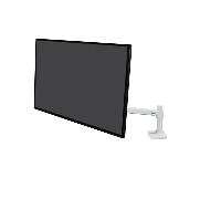LX DESK MOUNT LCD ARM NO GROMMET MOUNT BRIGHT WHI TE