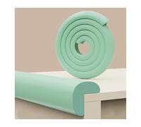 LXBAMKEA Protector De Bordes De Pared De Espuma, Forma De L Muebles Esquinas Bordes Protectores De Seguridad Hogar Oficina Cocina Mesa De Centro Armarios Sillas Protectores(Light Green,Length: 6 M)