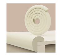 LXBAMKEA Protector De Bordes De Pared De Espuma, Forma De L Muebles Esquinas Bordes Protectores De Seguridad Hogar Oficina Cocina Mesa De Centro Armarios Sillas Protectores(Beige,Length: 6 M)