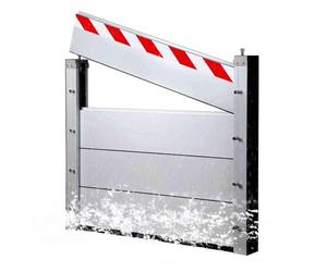 LXBche Barrera Anti-inundación, protección móvil contra inundaciones, Sistema de Vigas de Presa de Aluminio, Barrera Anti-inundación, Deflector de Agua, fácil Montaje y desmontaje, Adecuado for Pasos