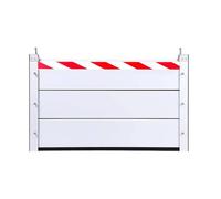 LXBche Barrera antiinundación, barreras de Defensa contra inundaciones for Exteriores/Casas/hogares, Tablero de protección antiinundación de Aluminio con Solapa antiinundación