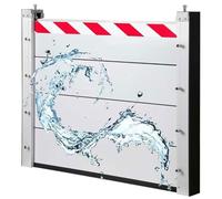 LXBche Dique Temporal, Barrera contra inundaciones, Placa de retención de Agua, Deflector, Kit de Sellado for Puerta de casa, Puerta de Calle, protección Impermeable