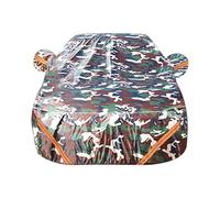 LXBche Funda for Coche Compatible con Bentley Continental GTC 2007: protección Personalizada for Todo Tipo de Clima, Tela Oxford Impermeable y a Prueba de Viento, con Tiras Reflectantes.(Camouflage)