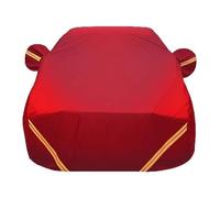 LXBche Funda for Coche Compatible con Bentley Continental GTC 2007: protección Personalizada for Todo Tipo de Clima, Tela Oxford Impermeable y a Prueba de Viento, con Tiras Reflectantes.(Red)