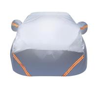 LXBche Funda for Coche Compatible con Bentley Continental GTC 2007: protección Personalizada for Todo Tipo de Clima, Tela Oxford Impermeable y a Prueba de Viento, con Tiras Reflectantes.(Silver)