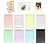LXBCTOP Unidades Mini Marco de Fotos, Mini Marcos de Fotos de 8 Piezas, 9,2 × 6,1CM, Marco Polaroid, Marcos de Fotos PequeñOs de 3 Pulgadas, Instax Evo/12/11/9/8/7 áLbum de Fotos