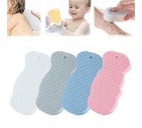 LXCJZY Bemarosa Sponge,Bemarosa Sponge for Skin,Skin Scrubber Exfoliator Sponge,Skin Scrubber Exfoliator Sponge,Super Soft Exfoliating Bath Sponge (black+white+pink+blue)
