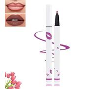 LXCJZY Longwear Liquid Lip Liner, Matte Lip Stain Marker, 2-in-1 Waterproof Lipstick Lip Liner, Waterproof Quick-Drying Long-Lasting Matte Liquid Lipstick (05, 1 Count (Pack of 1))