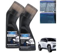 LXCJZY Micro-Molecular Anti-Fog Coating Agent Wiper,Magic Gem Coating Glass,Car Anti-Fog Agent with Applicator,Anti Fog for Car Windshield Coating for Windshield, Glasses, Vehicles Windows (2pcs)