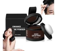 LXCJZY Veinsgrain Hair Color, Veinsgrain Root Coverup, Veinsgrain Hair Powder, Veinsgrain Hair Touch Up, Veinsgrain Hairline Powder For Women, Veinsgrain Hairline Shadow Powder (06 Dark Brown, 4g)