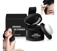 LXCJZY Veinsgrain Hair Color, Veinsgrain Root Coverup, Veinsgrain Hair Powder, Veinsgrain Hair Touch Up, Veinsgrain Hairline Powder For Women, Veinsgrain Hairline Shadow Powder (03 Black, 4g)