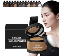 LXCJZY Waverly Magic Root Cover Up,Waverlo Magic Hair Root Cover Up,Water Sweat Resistant,Instant Hair Shading Powder For Thinning Hairline With Mirror (12#Medium Blonde, One size)