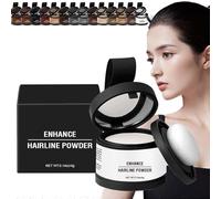 LXCJZY Waverly Magic Root Cover Up,Waverlo Magic Hair Root Cover Up,Water Sweat Resistant,Instant Hair Shading Powder For Thinning Hairline With Mirror (14#White, One size)