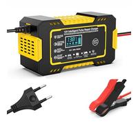 LXCMQL 12V Cargador Bateria Moto para Husqvarna 125-501 TE i FE TX FX, Carga y Mantenimiento Automáticos Inteligentes con Pantalla LCD Múltiples Protecciones