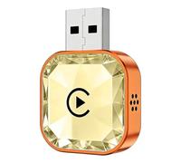 LXCMQL Adaptador Carplay Inalambrico para Rolls Royce Wraith 2020-2024, Convierte CarPlay/Android Auto por Cable a Inalámbrico Conexión Bluetooth Rápida Estable,A